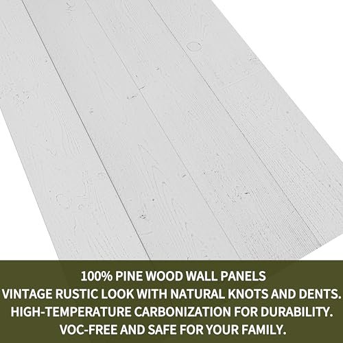Brosisincorp - Brosisincorp Peel and Stick Shiplap Real Wood Wall Panel